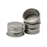 Kulatý hliníkový kovový uzávěr 28mm Hot Sale